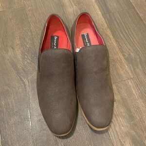 Bruno Marc brown textured business casual 6.5 loafers